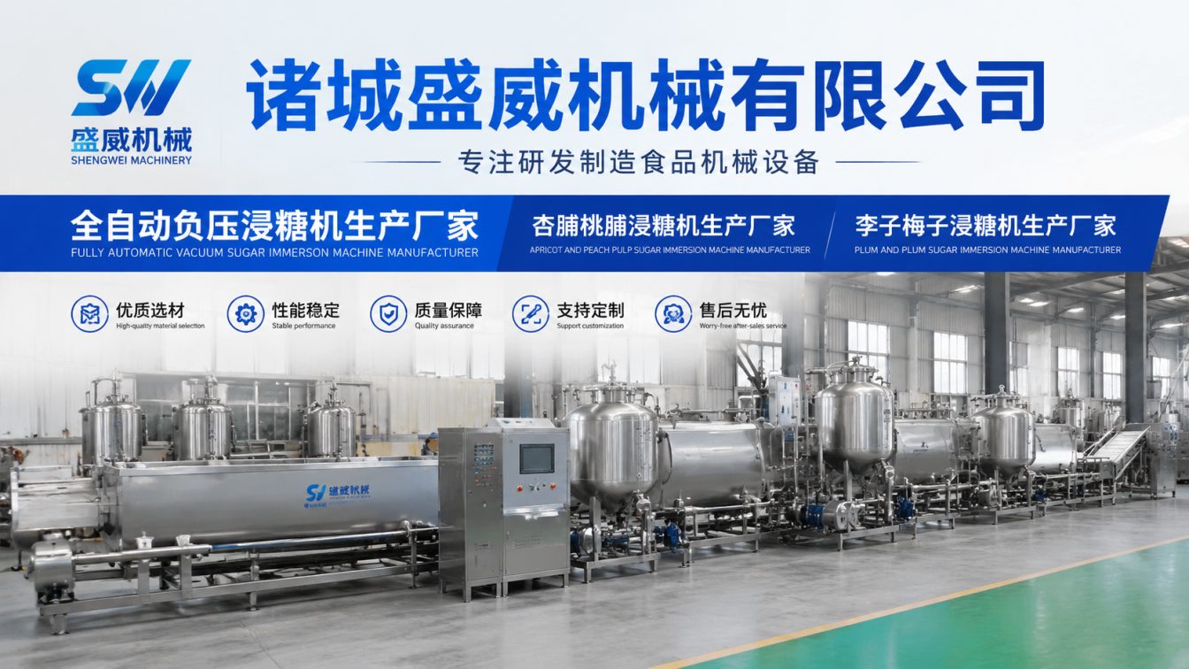 景德镇为果脯加工提供负压浸糖方案